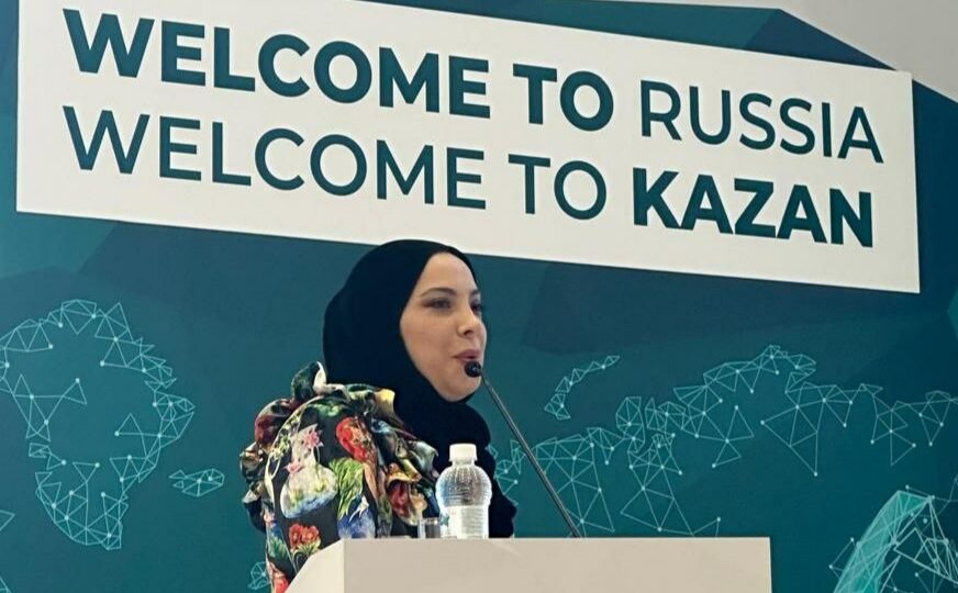 Top Arab designers Galia Fahd at kazan forums 2024