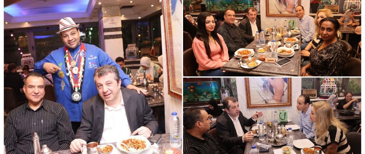 سفير أرمينيا الجديد بالقاهرة يستمتع بالكشرى المصري ويكشف عن خططه لتعزيز العلاقات الرياضية