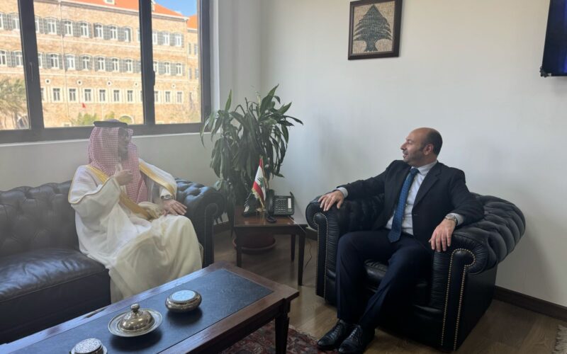 التقى الأمين العام لوزارة الخارجية والمغتربين السفير هاني الشميطلي سفير المملكة العربية السعودية لدى لبنان وليد البخاري التقى الأمين العام لوزارة الخارجية والمغتربين السفير هاني الشميطلي سفير المملكة العربية السعودية لدى لبنان وليد البخاري