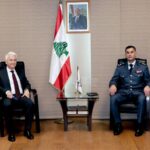 اللواء عبدالله يستقبل السفير الإيطالي في لبنان