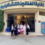 تشكيلية لنادن تابري تشارك في معرض “IWS egypt” بالقاهره