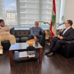شحادة يستقبل رئيس غرفة تجارة زحلة وعائلة بوموسى من كفرسلوان