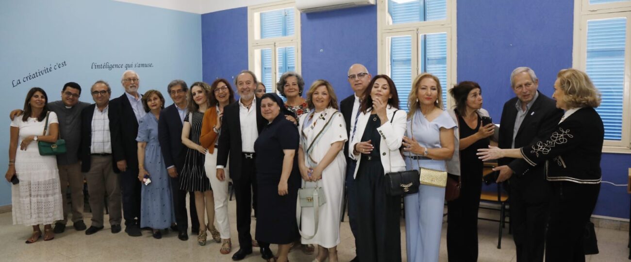 مدرسة الحبل بل دنس دشنت مختبرين للكيمياء والمعلوماتية ومكتبة بتبرّع من نادي “روتاري بيروت سيدرز” وجهات أخرى مساهِمة
